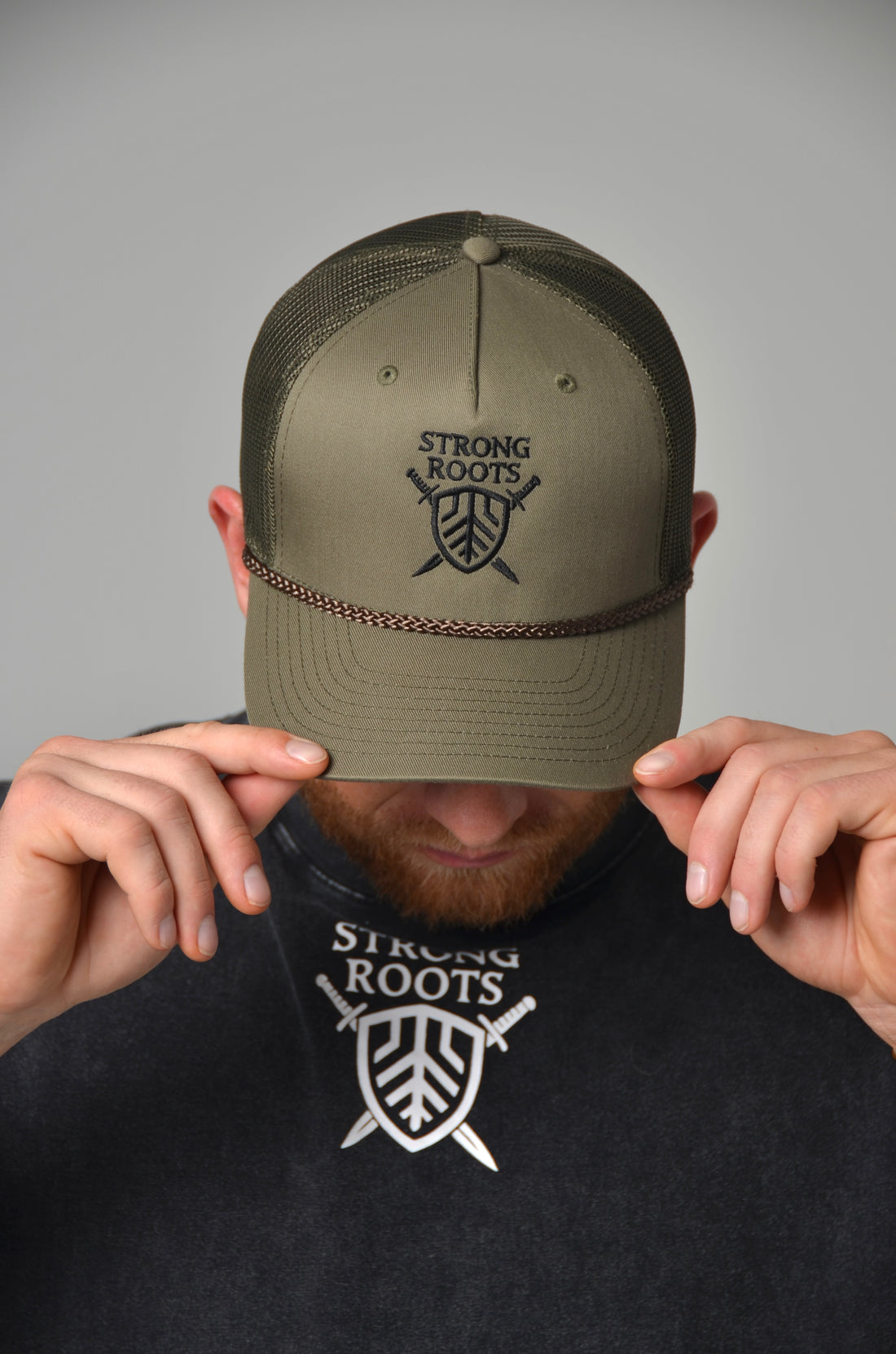 Strong Roots Heritage Hat – Army Green