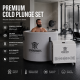 Strong Roots Cold Plunge System – True 1HP Chiller