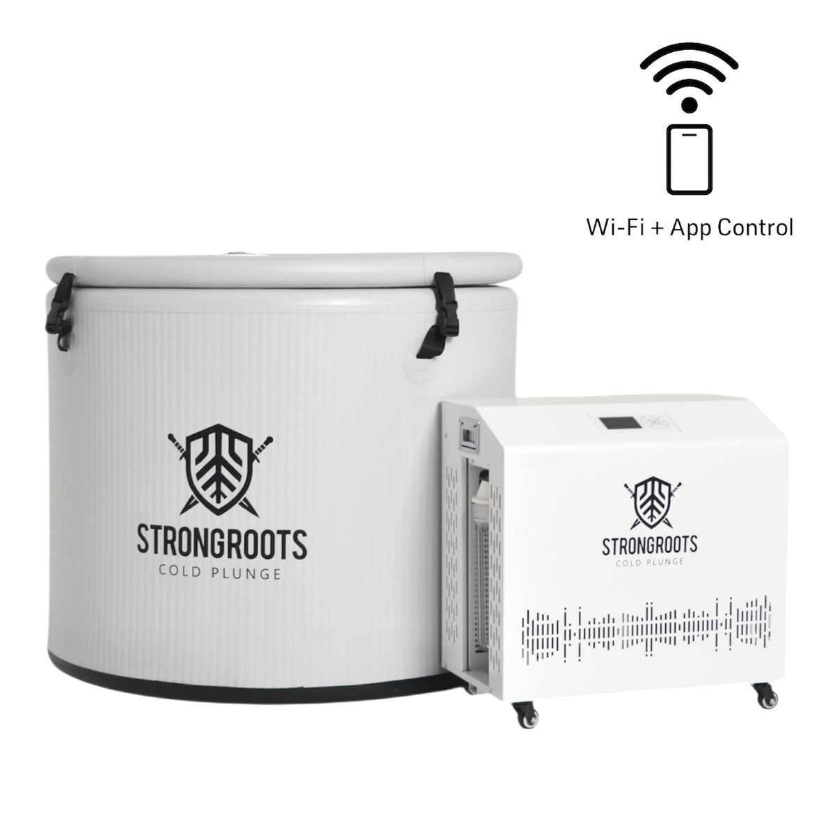 Strong Roots Cold Plunge System – True 1HP Chiller